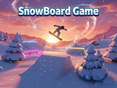 SnowBoard Game — безплатна онлайн игра