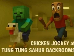Chicken Jockey at Tung Tung Sahur Backrooms — безплатна онлайн игра