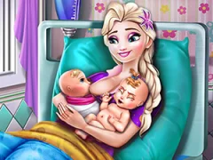 Ice Queen Twins Birth — безплатна онлайн игра