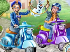 Princess Scooter Ride — безплатна онлайн игра