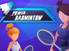 Power badminton — безплатна онлайн игра