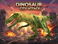Dinosaur City Attack — безплатна онлайн игра