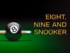Nine, eight and snooker — безплатна онлайн игра