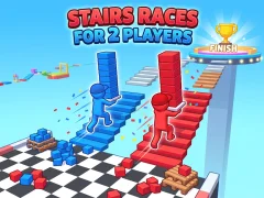 Stairs Races For 2 Players — безплатна онлайн игра