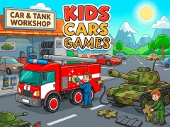 Kids Cars Games — безплатна онлайн игра