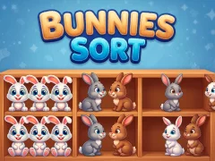Bunnies Sort — безплатна онлайн игра