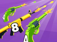 Merge 2048 Gun Rush — безплатна онлайн игра