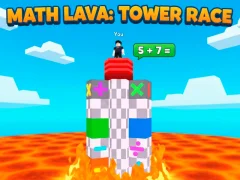 Math Lava: Tower Race — безплатна онлайн игра