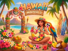 Hawaii Match 3 — безплатна онлайн игра