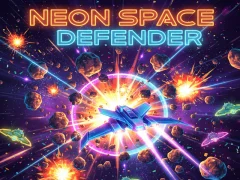 Neon Space Defender — безплатна онлайн игра