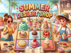 Summer Dessert shop — безплатна онлайн игра