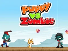 Puppy vs Zombie — безплатна онлайн игра