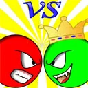Red ball vs green king — безплатна онлайн игра