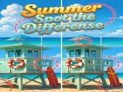 Summer Spot the Differense — безплатна онлайн игра