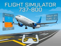 Flight Simulator 737-800 — безплатна онлайн игра
