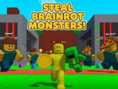 Steal Brainrot Monsters! — безплатна онлайн игра