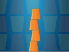 Cups Tower Builder — безплатна онлайн игра