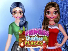 Princess Christmas Places — безплатна онлайн игра