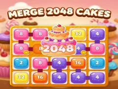 Merge 2048 cakes — безплатна онлайн игра