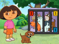 Dora The explorer Dora's Puppy Adventure — безплатна онлайн игра