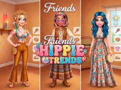 Friends Hippie Trends — безплатна онлайн игра