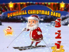 Downhill Christmas Dash — безплатна онлайн игра