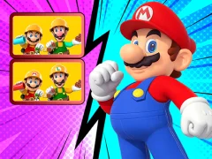 Mario spot The Differences — безплатна онлайн игра