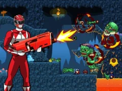 Power Rangers shoot Zombie — безплатна онлайн игра