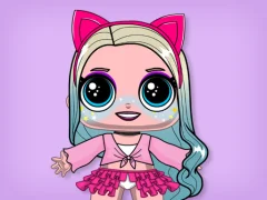 Popsy Surprise School Soft Girl — безплатна онлайн игра