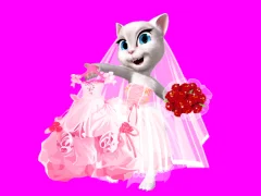 Talking Tom Angela City Wedding Boutique — безплатна онлайн игра