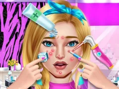Pimple Treatment Makeover Salon — безплатна онлайн игра