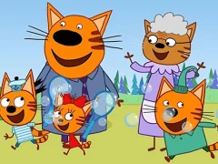 Cat Family Educational Games — безплатна онлайн игра