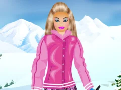 Barbie Snowboard Dress — безплатна онлайн игра