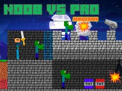 Noob vs Pro Armageddon — безплатна онлайн игра