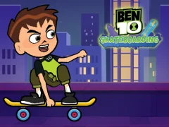 Ben 10 Skateboarding — безплатна онлайн игра