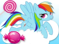 Pony Candy Run — безплатна онлайн игра