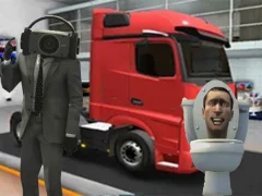 Truck Simulator Skibidi Toilet — безплатна онлайн игра