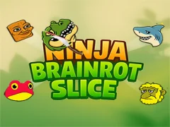 Ninja brainrot Slice — безплатна онлайн игра