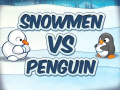 Snowmen vs Penguin — безплатна онлайн игра
