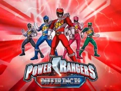  Power Rangers Differences — безплатна онлайн игра