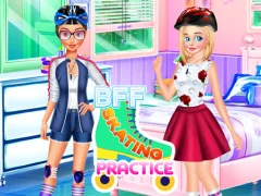 BFF Skating Practice — безплатна онлайн игра