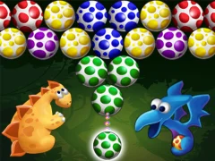 Dino Eggs Bubble Shooter — безплатна онлайн игра