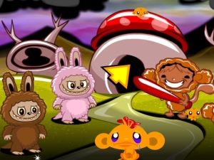 Игра Честита маймуна: ниво 968 онлайн