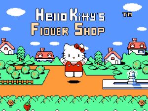 Игра Hallo Kitty Flower Garden онлайн