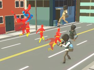 Игра Hero Transform Race  онлайн