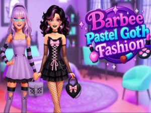 Игра Barbie Pastel Gothic Fashion онлайн