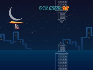 Игра Започнало на полунощното небе онлайн