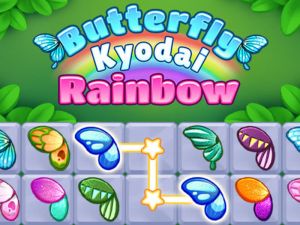 Игра Пеперуди на Majong: Rainbow онлайн
