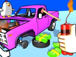 Игра Разбийте колата на парчета! онлайн