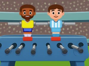 Игра Футбол на маса с Kik-Pong онлайн